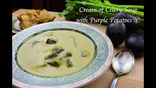 Cream of Celery Soup with Potatoes [upl. by Pellet]