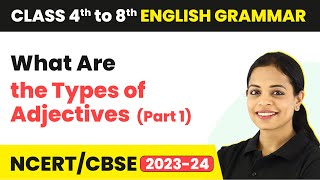 Types of Adjectives in English Grammar With Examples  What Are the Types of Adjectives Part 1 [upl. by Tupler18]