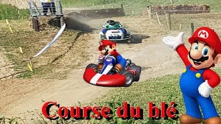 Course de tracteur tondeuse IRL [upl. by Etiam]