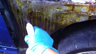 Hydrochloric Acid Rust removal [upl. by Rhianon710]