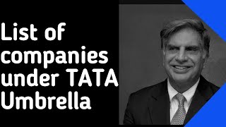 List of companies under TATA umbrella tata services indian hotels tata industries [upl. by Attaynik]