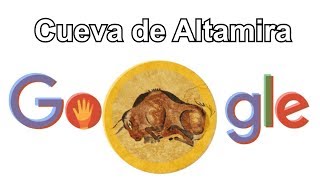 Cueva de Altamira  Cova dAltamira  Covas de Altamira  Altamirako leizea Google Doodle [upl. by Alra]