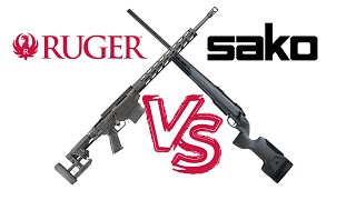 Sako vs Ruger Which Precision Rifle Is Better [upl. by Hertz]