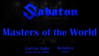 Sabaton  Masters of the World Lyrics English amp Deutsch [upl. by Atinot]