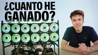 Una Semana Minando Criptomonedas Con Mi Rig [upl. by Ioyal]