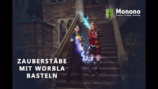 Zauberstäbe basteln mit Worbla [upl. by Aicitel341]