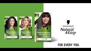 Natural amp Easy  Naturligt färgresultat och ingredienser av naturligt ursprung [upl. by Eissim]