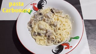 Resep pasta Carbonara spegeti Carbonarasimple tapi yummy [upl. by Iey]