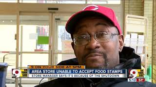 Clifton Market cant accept food stamps during shutdown [upl. by Betty]