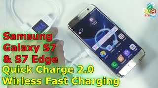 QC 20 and Fast Wireless Charging on Samsung Galaxy S7 Edge [upl. by Corinna]