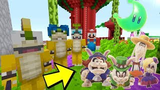 Minecraft Switch  Super Mario Series  BROODALS VS KOOPALINGS BATTLE FIGHT 339 [upl. by Eramal]