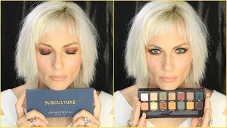 CHIT CHAT TUTORIEL SUBCULTURE PALETTE ANASTASIA BEVERLY HILLS [upl. by Gwenette]