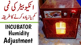 Incubator Humidity  How To Increase Or Decrease Humidity Of Incubator  Incubator Humidity Level [upl. by Harias]