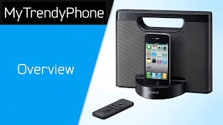 Sony RDPM5iP Portable Speaker for iPod and iPhone [upl. by Notlem]