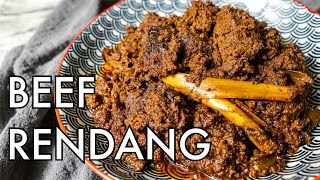 BEST Beef Rendang Recipe  the ULTIMATE foolproof recipe for Rendang [upl. by Klehm39]