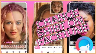 How To Change Shirt Color on FaceTune 2023 [upl. by Pike]