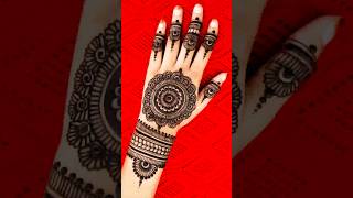 Amazing jewellry Mehandi design  Simple mehndi designs for back hand 🌸youtubeshorts shorts [upl. by Westerfield]