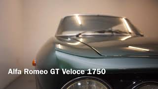 Alfa Romeo 1750 GT Veloce  cold start amp driving around Lisbon [upl. by Enelyam]