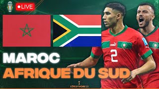 🔴🇲🇦🇿🇦 MAROC  AFRIQUE DU SUD LIVE  🔥🇲🇦DIMA MAGHRIB  EN ROUTE VERS LHISTOIRE  CAN 2024 LIVE [upl. by Amaj]