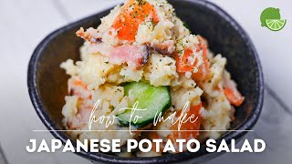 Japanese Potato Salad Recipe Izakaya Style [upl. by Darnoc]