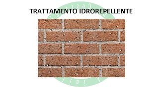 Trattamento Idrorepellente [upl. by Atsiuqal]