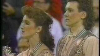 Profile on The Duchesnays FRA  Klimova amp Ponomarenko URS  1991 Worlds Free Dance [upl. by Tik]