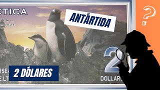 Billete de 2 dólares de la Antártida [upl. by Nnaycnan]