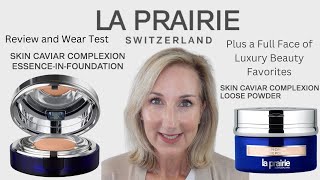 LA PRAIRIE ESSENCEINFOUNDATION REVIEW and WEAR TEST  Plus Full Face of Luxury Beauty Favorites [upl. by Swerdna390]