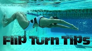 Flip Turn Tips  Swim with Leila [upl. by Enairb326]