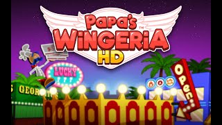 Papas Wingeria  Papa Louies  GameOnGalaxy [upl. by Anirol]