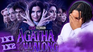 AGATHA ALL ALONG Episode 1 amp 2 REACTION  Marvel  Disney [upl. by Lativa361]