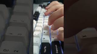 MONSGEEK M3 Haimu pearl lemon switch typing Sound [upl. by Franklyn]