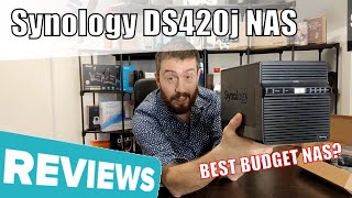 Synology DS420j NAS Drive Review [upl. by Christos]