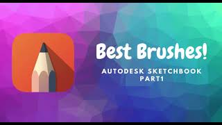 Custom texture brush in autodesk sketchbook tutorial [upl. by Llerreg457]