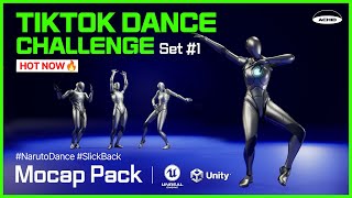 quotTiktok Dance Challengequot Unreal Engine5 Unity  Mocap Pack [upl. by Eillo896]