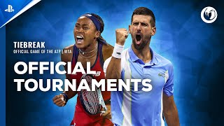 Tiebreak Official game of the ATP and WTA  Tournaments Trailer  PS5 amp PS4 Games [upl. by Attelliw]