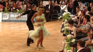 Langella  Moshensk ITA  2013 WDSF GrandSlam Latin R3 C [upl. by Ainosal943]