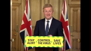 Live Culture Secretary Oliver Dowden leads the daily government coronavirus briefing  ITV News [upl. by Barlow424]