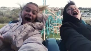 Darci Lynne  My Six Flags Day I Rap on a Rollercoaster [upl. by Applegate]