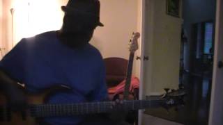 Clark Sisters Blessed and Highly Favored Bass Guitar Cover [upl. by Madlin]