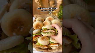 Angielskie muffiny to pyszne pszenne bułeczki 😋 englishmuffins muffins recipe [upl. by Spitzer]