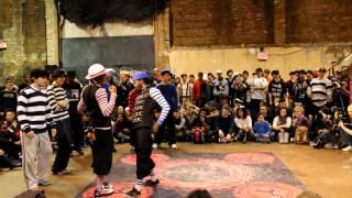 Fire lock and Hurricane  2011 Juste Debout NYC Lockin PreLims [upl. by Krasnoff]