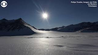 Timelapse of total solar eclipse in Antarctica [upl. by Spoor794]