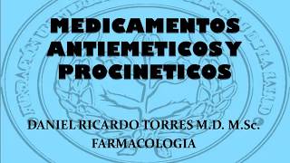 Antiemeticos 1 [upl. by Ignace]