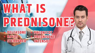 What is PREDNISONE Deltasone What is Prednisone used for Uses Doses and Side Effects [upl. by Bevvy]