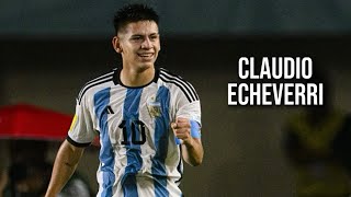 Claudio Echeverri • Manchester City • Highlights Video Goals Assists Skills [upl. by Bird]