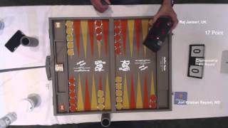 Backgammon Nordic Open 2016  Jansari vs Røyset amp Røyset vs Becher [upl. by Falcone]