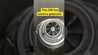 Trbocharging over heating 500 kva Cummins generator diy automobilekeşfetshortscrazy trbocharg [upl. by Kaczer]