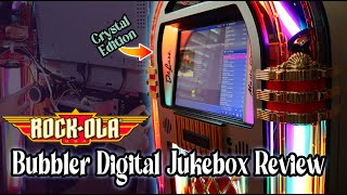 RockOla Bubbler Digital Music Center Jukebox  Full Review [upl. by Dilahk]