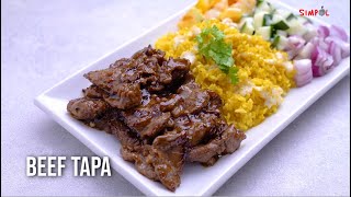 Beef Tapa SIMPOL [upl. by Attennaej]